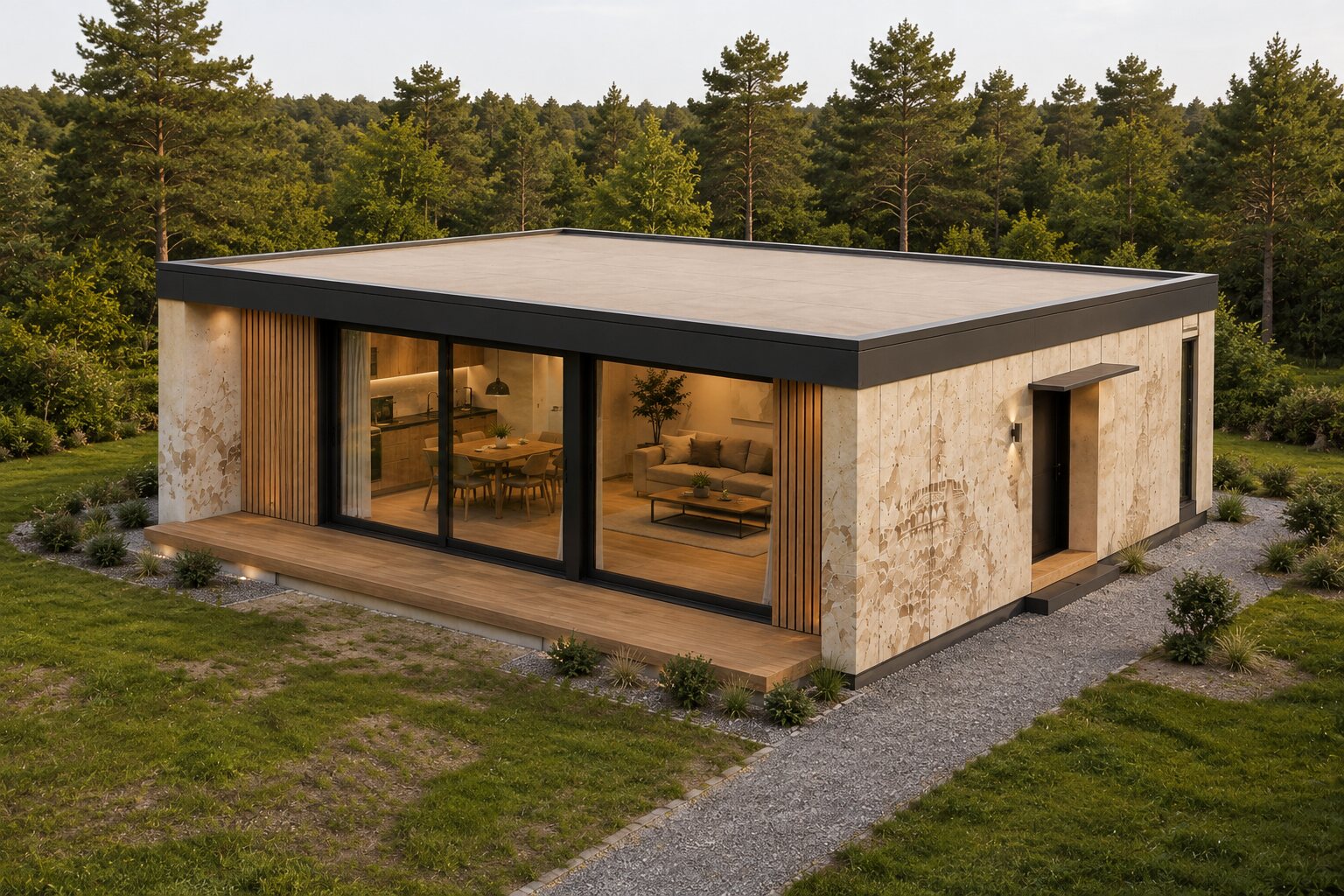 Два модуля TRANSFORMER HOUSE