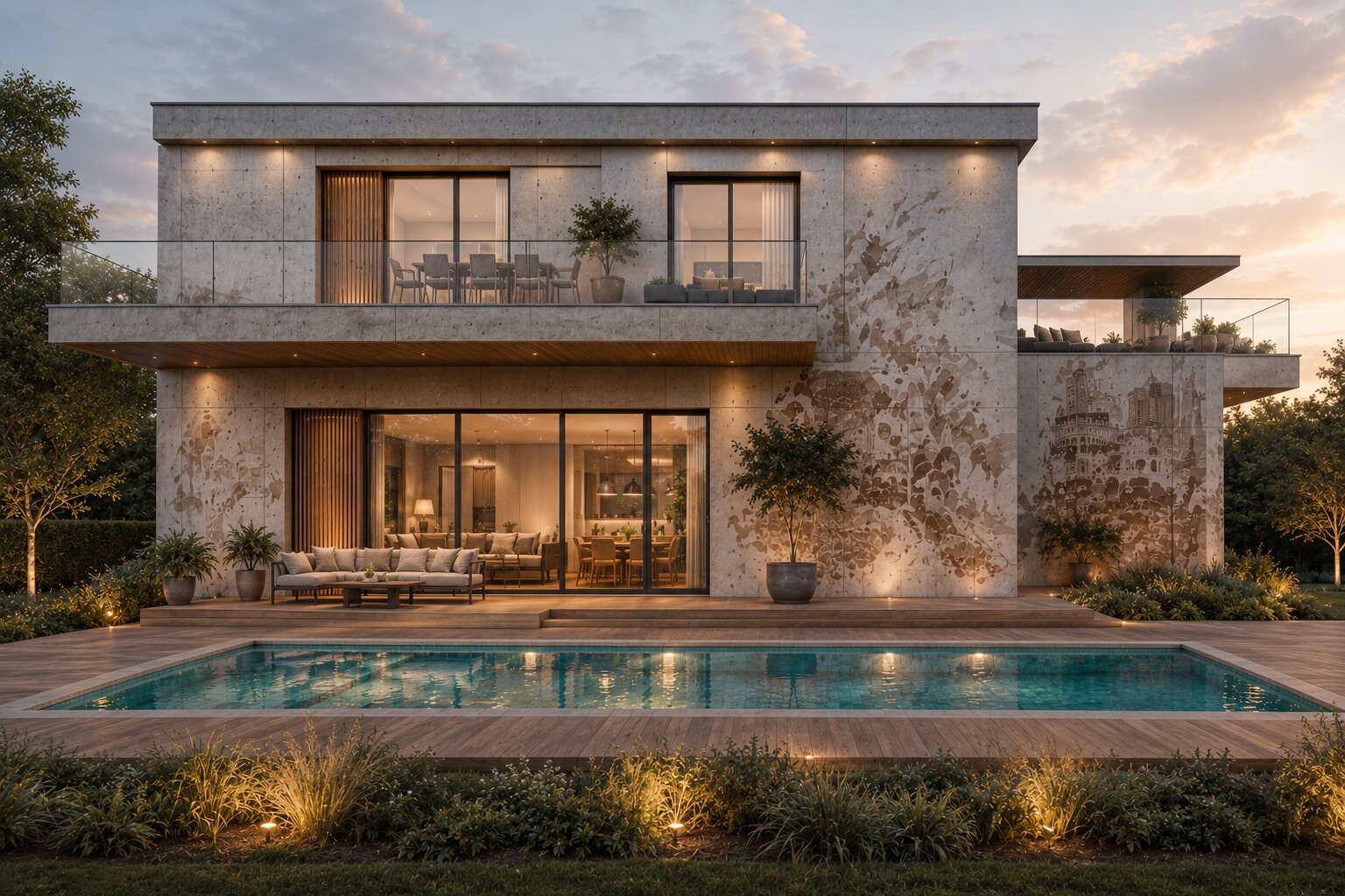 Шесть модулей TRANSFORMER HOUSE